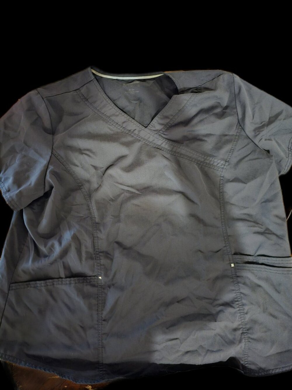 Scrubstar Gray Scrub Top